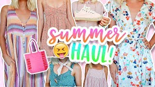 SUMMER HAUL! Urban Outfitters, Free People \u0026 More! 2017 | Aspyn Ovard