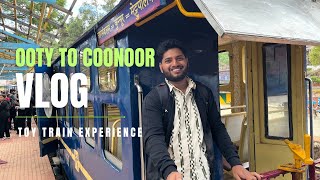 Ep.03 Ooty to Coonoor Journey Vlog | Toy train | The birdhouse hostel | Dolphin nose | Coonoor