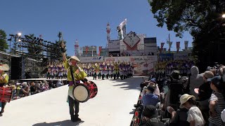 【4K】國士舞双｜感謝感激雨あられ（よさこい全国大会2023 高知城受賞チーム演舞）