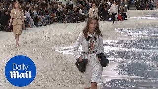Chanel's SS19 'By The Sea' themed show during Paris Fashion Week