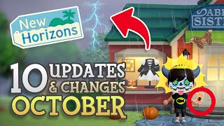 Animal Crossing New Horizons: 10 UPDATES & CHANGES in October 2022 (Details & Tips You Should Know)