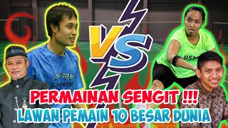 ANA ROVITA/TAKUL VS HAFIZ FAIZAL/PAK ITEM, G1LA CAPEK!!! LAWAN PEMAIN 10 BESAR DUNIA