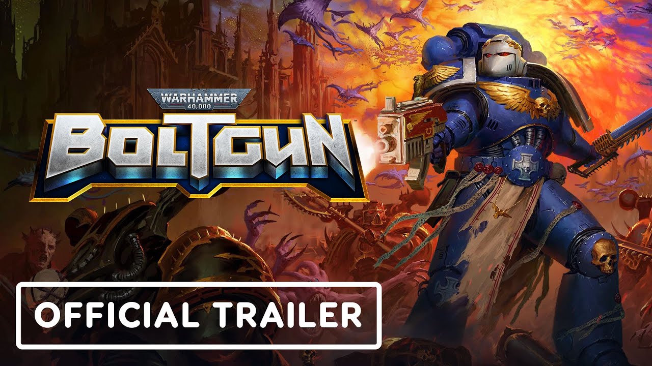 Warhammer 40,000: Boltgun - Official Launch Trailer - YouTube