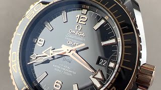 Omega Seamaster Planet Ocean 600M GMT "Deep Black" 215.63.46.22.01.001 Omega Watch Review