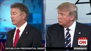 Donald Trump: Rand Paul shouldn't be on this stage and he's ugly