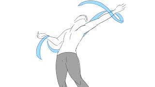 51 animation exercises #28: overlapping action