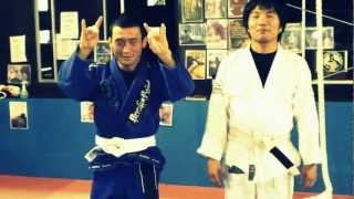 新潟市のBJJ（ブラジリアン柔術）超初心者の早朝４時の腕十字の打ち込み! MMA　#BJJ #ブラジリアン柔術 #柔術