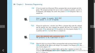 Introduction To Java Programming - Exercise 2 5b