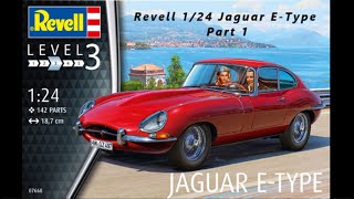 Revell 1/24 Jaguar E Type part 1