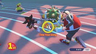 Mario & Sonic at the Tokyo 2020 Olympic Games - 4 x 100 Relay in 30.003 - Rank 4 Overall