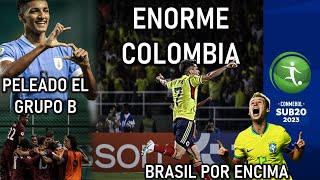 Colombia eliminó a Argentina, Brasil y Uruguay los 1os | Sudamericano Sub-20 | Colombia 2023