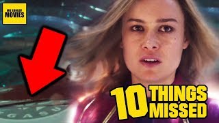 Captain Marvel Trailer 2 Breakdown - Easter Eggs & Things Missed