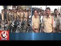 Police Cordon And Search Operation In Godavarikhani | Seized 32 Vehicles | Peddapalli | V6 News