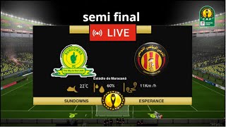 Mamelodi Sundowns vs es tunis live today CAF Champion League Match result Gameplay PC pes 2013