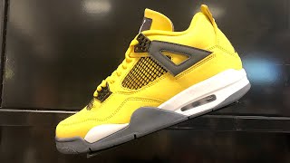 MY FOOTLOCKER JUST GOT THE JORDAN 4 LIGHTNING!