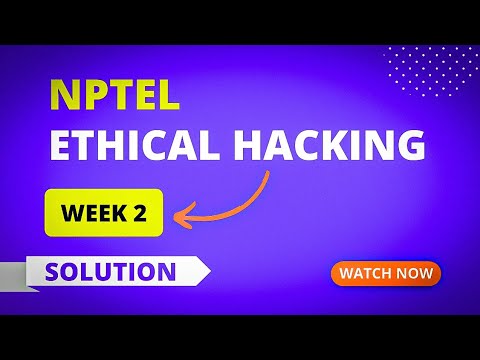 NPTEL Ethical Hacking Assignment 2 Quiz Answers 2023 | Sikshapath Blog ...