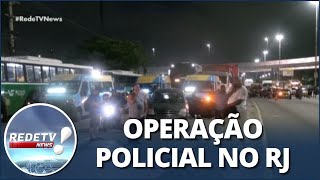 RJ: Operação da Polícia Civil na Maré mira traficantes