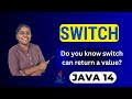 How to Return a Value from a Switch Statement in Java?