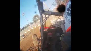 Michael Pickens - Crash cam in the #1NZ Sprintcar