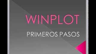 TUTORIAL WINPLOT - PRIMEROS PASOS