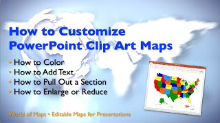 4 Easy Ways to Edit Our Royalty-Free PowerPoint USA Clip-Art Map