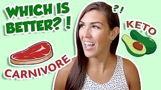 KETO vs CARNIVORE DIET (What's the Difference?)