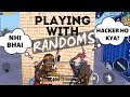 IMMORTAL PLAYING WITH RANDOMS | RANDOMS REACTING TO MY SKILLS | PUBG MOBILE