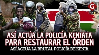 🇭🇹VIOLENCIA EN HAITÍ: ¿Cómo es la POLICÍA de KENIA🇰🇪 que llegará a enfrentar a PANDILLAS? | Gestión