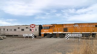 JBRE 2TA8 Great Southern Luxury Passenger Train NR30 \u0026 NR31 (8/2/2023) - PoathTV Australian Railways