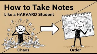 How to Take Notes Like a Harvard Student (The Cornell Method)