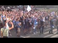 Lazio fans/ultras @ Leverkusen (Germany, 26-8-2015) | Before the game ...