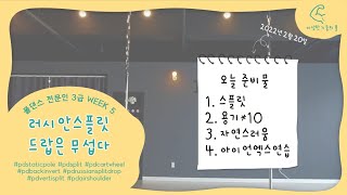 [폴댄스 전문인 3급] 5주차 기록