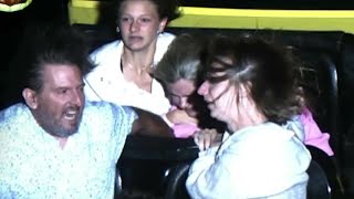 Girls’ seat belts come off on roller coaster