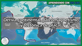 Deriva continental, paleomagnetismo y tectónica de placas | Aprendiendo con SEG UJAT