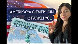 AMERİKAYA NASIL GİDİLİR? 12 FARKLI YOLLA AMERİKA'YA GELMEK | KISA - NET #amerika #greencard #türk