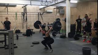 Snatch: 62 x 1 rep by Anna-Sophie Thein