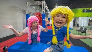 Obstacle Course for Kids VR 180