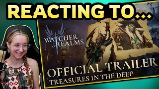 IVY REACTS to Treasures in the Deep : Official Trailer ✤ Watcher of Realms