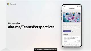 Sample low code apps for Teams - Perspectives