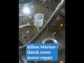 sinu marine hatch cover hydraulic motor repair pressure testing