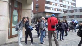 Flash mob Miskolcon