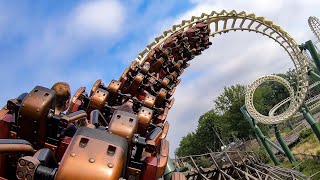 Python Roller Coaster Back Seat POV - Efteling
