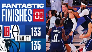 Final 4:53 WILD ENDING Clippers vs Mavericks Playoffs 2020