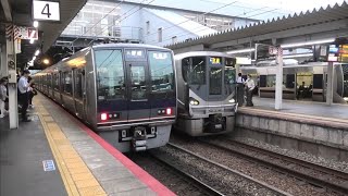 平日夕ラッシュの尼崎駅 ミュージックホーン超大量にあり