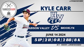 Kyle Carr Vs. Brooklyn Cyclones 6/14/24