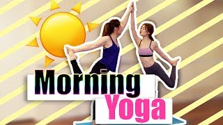 Morning Yoga| 清晨15分钟苏醒瑜伽 给你一天好心情 ft. Anni