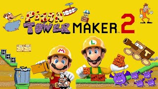 Mario Maker but it's played like Pizza Tower