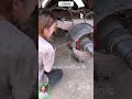 This girl fixes the brakes on her excavator or truck in no time with #shortsfeed #mechanical #ideas