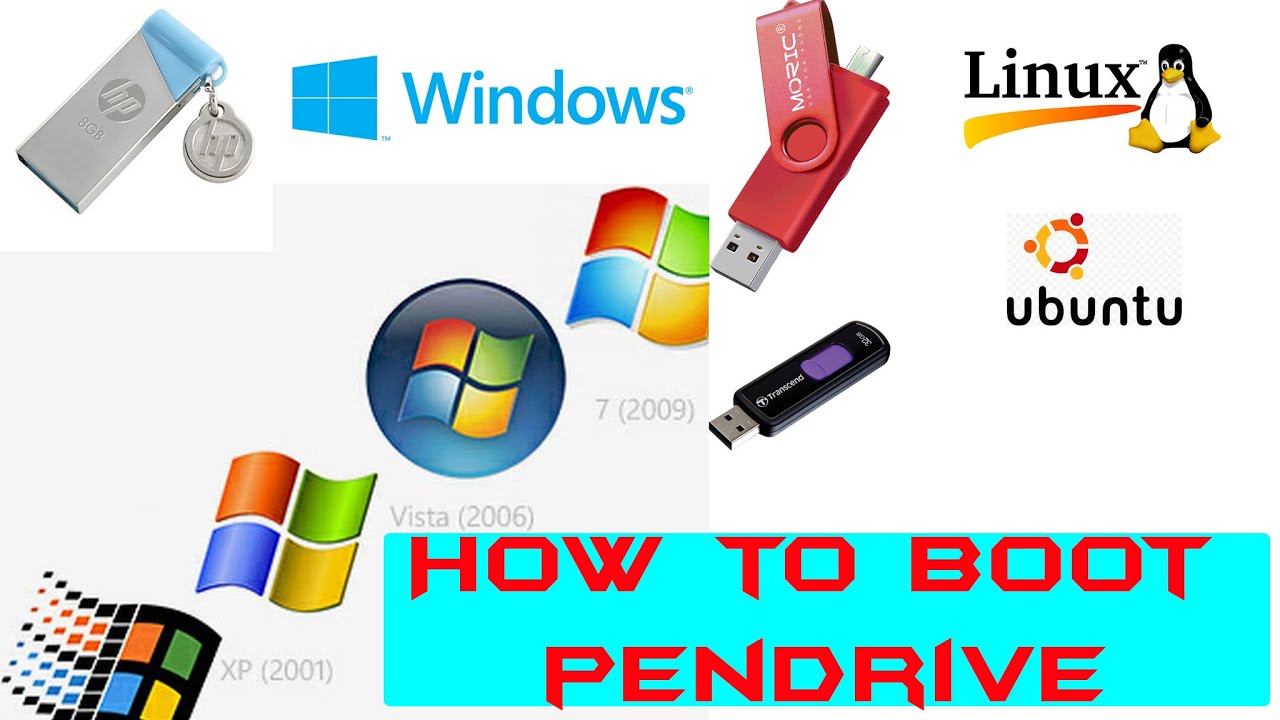 How To Install Windows Or Linux Using Pendrive | पेनड्राइव से विंडोज़ ...