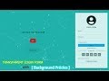 How to Create Transparent Login with Background Particles [HTML & CSS]